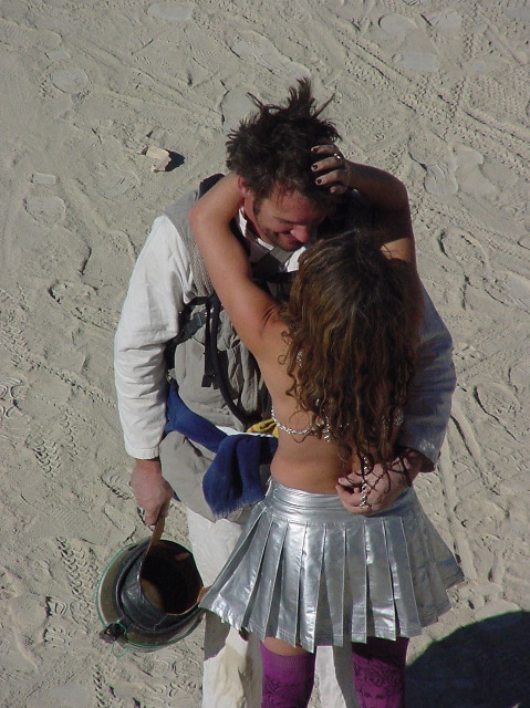 Take of your helmet!