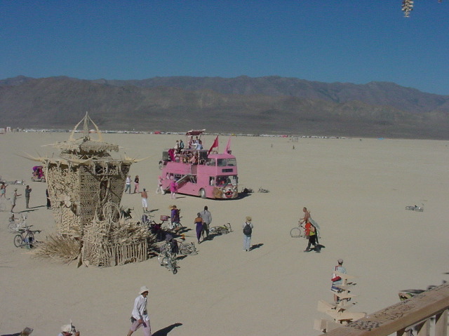 Molly and Kai traveling to their wedding.